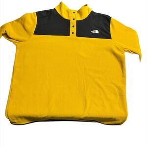 The North Face Women's 3/4 Hoodie Black/Gold EUC Size XL